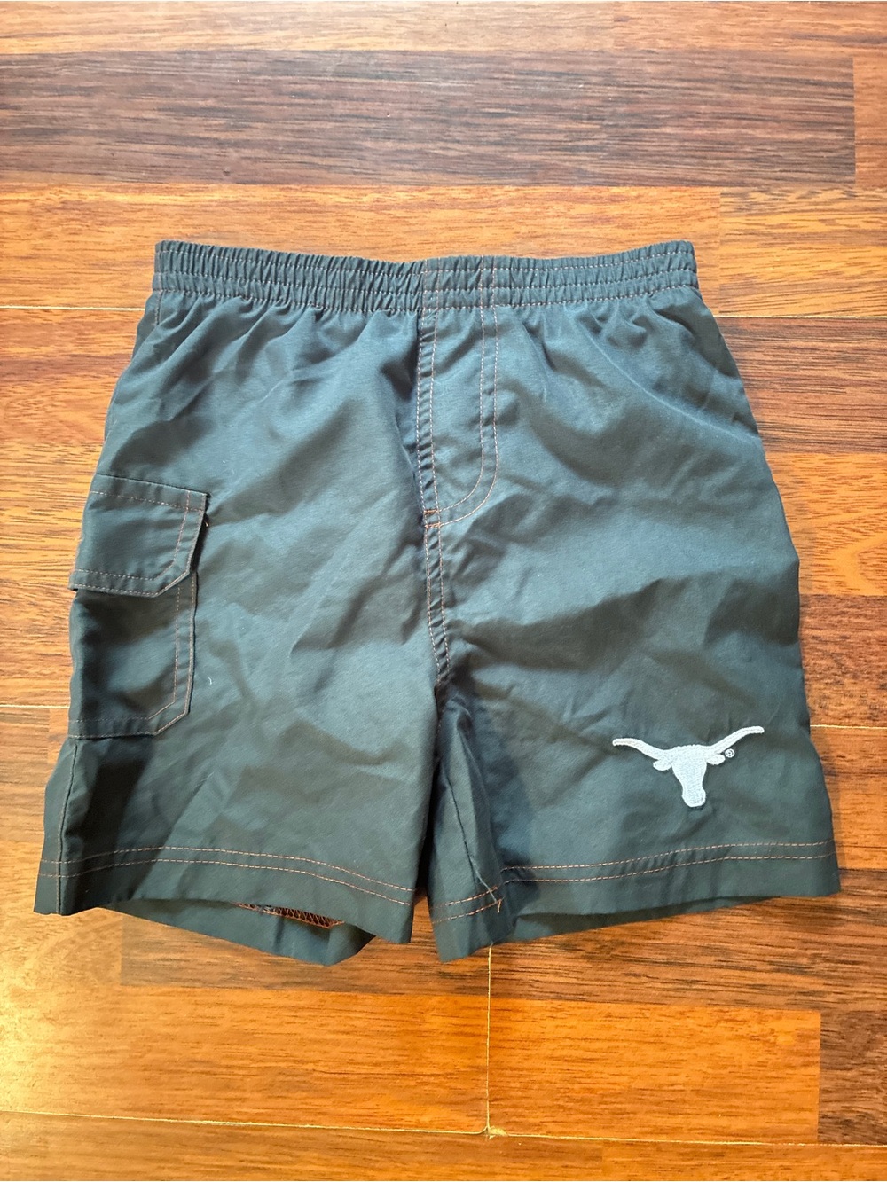 Boys Swim Trunks with Longhorn Logo
